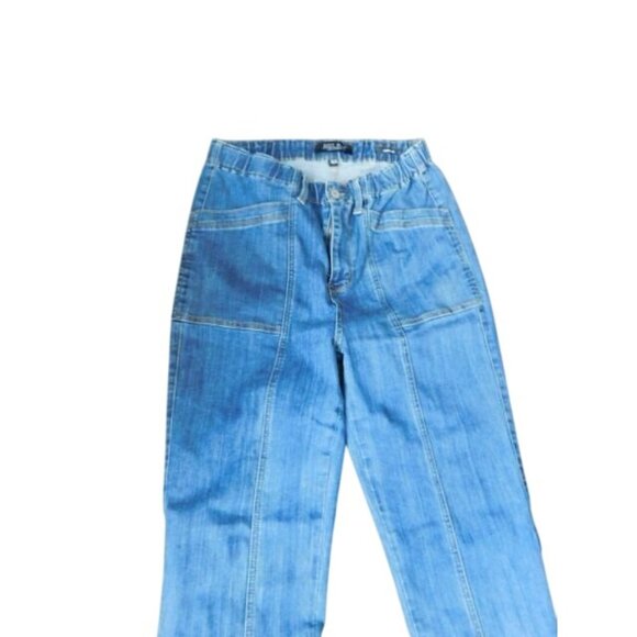 Judy Blue Size 9/ 29 Straight STRETCH Distressed Denim Jeans - Picture 2 of 3